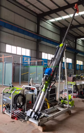 MD550 Portable Full Hydraulic Rotary Head Diamond Wireline Mining Exploration Coring Drill Machine/Geotechnical Investigation Core Sampler Drilling Rig