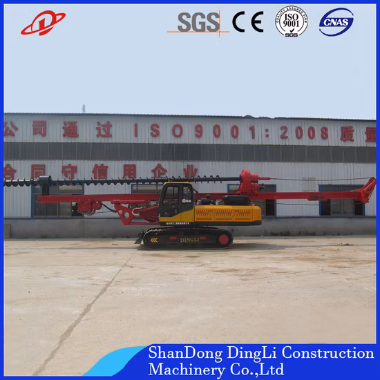 建設・節水・土木工事用スパイラルボーリング杭打機