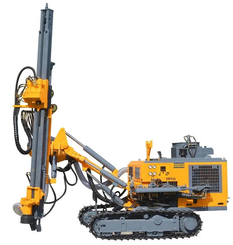 Kaishan Kg430s High Pressure Hydraulic Type Borehole Drilling Rig for Open-Pit Mining Road Building Tunnel Digging