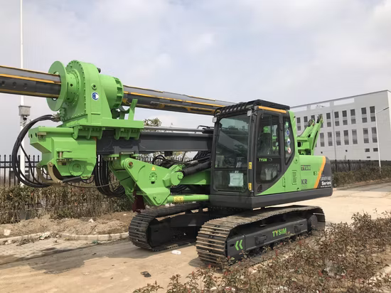 カスタマイズされた掘削リグ、オーガーバケット、ガーデンオーガー、オーガー、プロフェッショナルドライブ付きトラクター、114 Kn、Kr60A