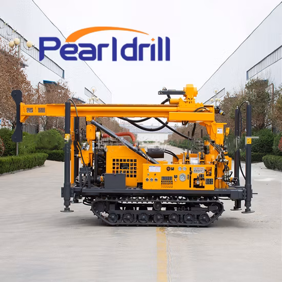 空気圧井戸掘削リグ 300 メートルコア掘削リグ 400 メートル地質サンプリングコア掘削リグ